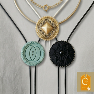 Cravate américaine (bolo tie)