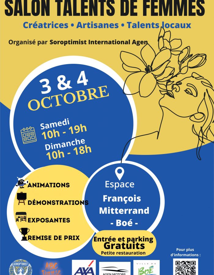 Salon talents de femmes 2026 Agen