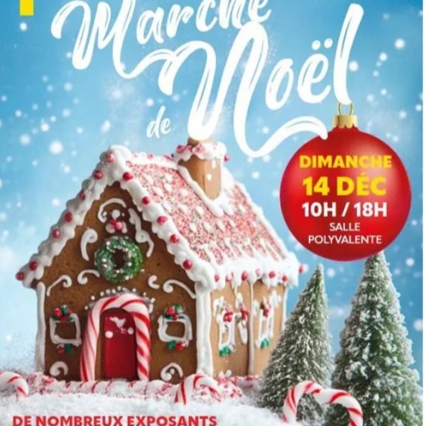 affiche marché de Noel Puilboreau