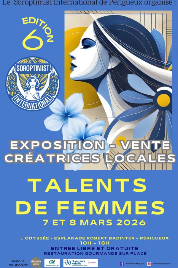 affiche salon Talents de Femmes 2026